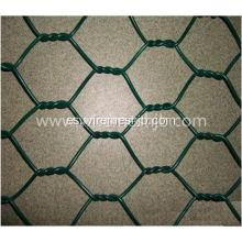 Malla de alambre hexagonal recubierta de PVC para gallinero de aves de corral